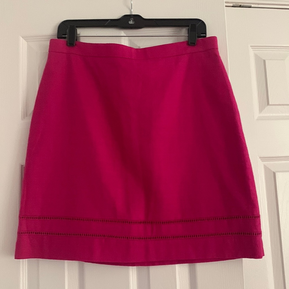 NWT Ann Taylor Petite Fuscia Skirt